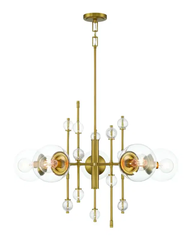 Eurofase Traiton 5-Light Golden Chandelier