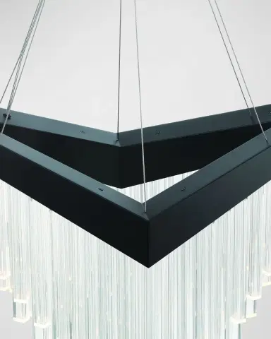 Eurofase Vivien 32" Integrated LED Chandelier | Thumbnail 5 Eurofase Vivien 32" Integrated LED Chandelier | Thumbnail 5