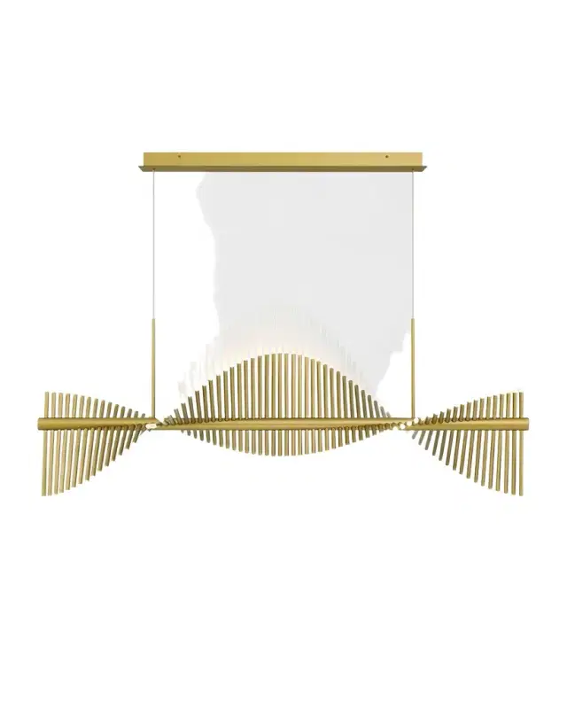Eurofase Voltik 59" 144-Light Integrated LED Chandelier