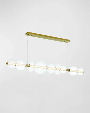 Eurofase Atomo 1-Light LED Linear Chandelier | Thumbnail 2 Eurofase Atomo 1-Light LED Linear Chandelier | Thumbnail 2