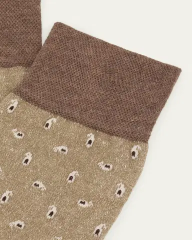 Marcoliani Men's Paisley-Print Crew Socks | Thumbnail 2