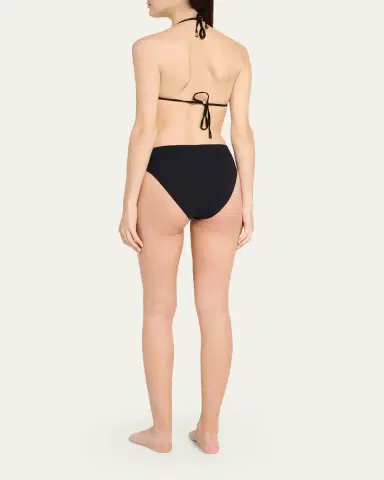 L'Agence Kristin Solid Triangle Bikini Top | Thumbnail 3 L'Agence Kristin Solid Triangle Bikini Top | Thumbnail 3