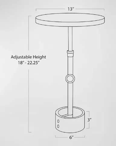 Regina Andrew Myles Accent Table | Thumbnail 4
