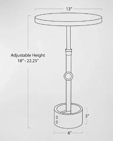 Regina Andrew Myles Accent Table | Thumbnail 5
