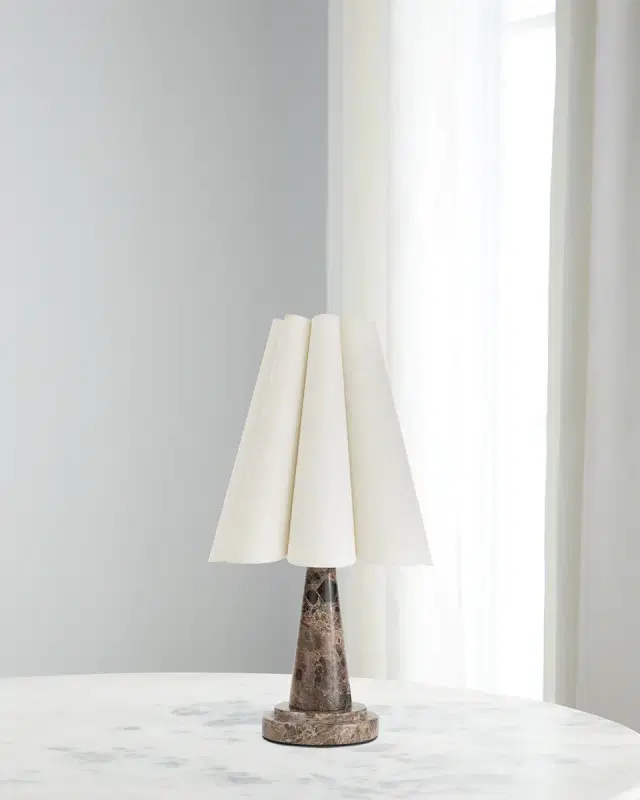 Regina Andrew Segal 22" Marble Mini Lamp
