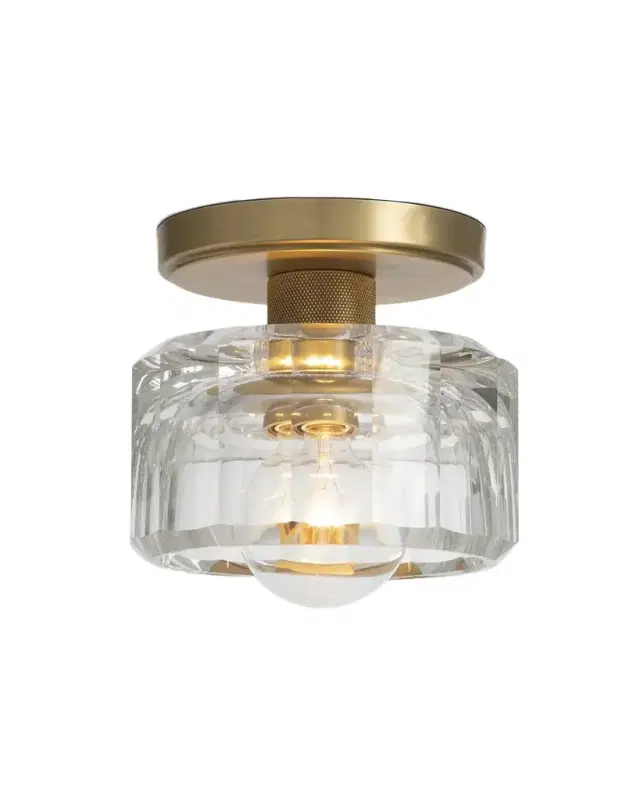 Regina Andrew Bijoux 7" Crystal Flush Mount