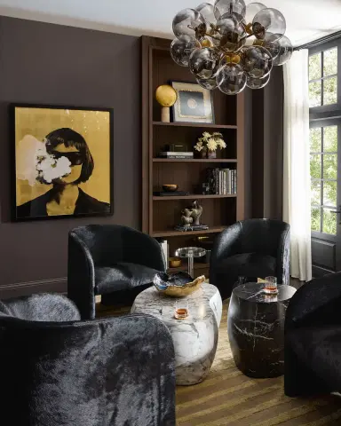 Regina Andrew Shine 34" 17-Light Chandelier, Swirl Glass | Thumbnail 1