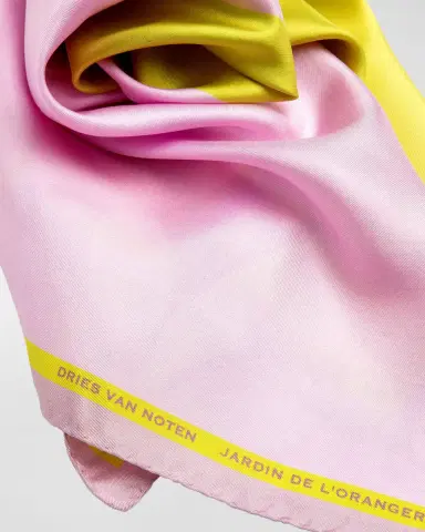 Dries Van Noten Jardin De L 'Orangerie Silk Foulard | Thumbnail 2