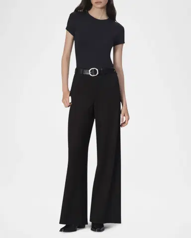 rag & bone Sofie Wide-Leg Ponte Pants | Thumbnail 2