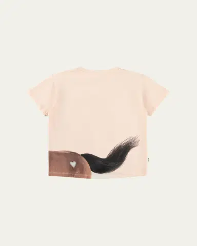MOLO Girl's Rie Horse-Print T-Shirt, Size 2-7 | Thumbnail 2