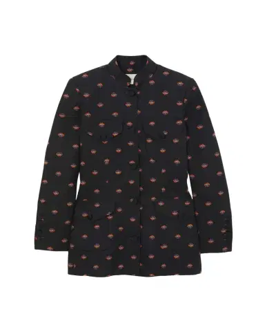 LIBEROWE Raja Floral Cotton Single-Breasted Jacket | Thumbnail 1