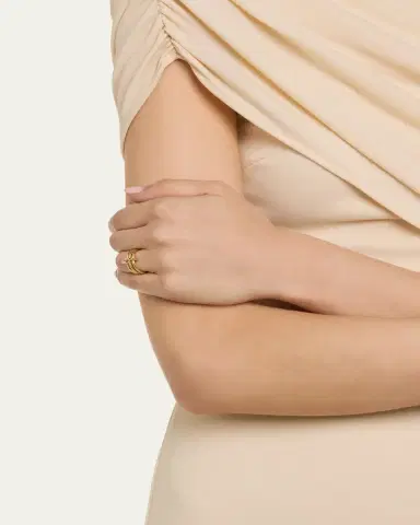 Spinelli Kilcollin Solarium Yellow Gold Three Linked Ring | Thumbnail 2
