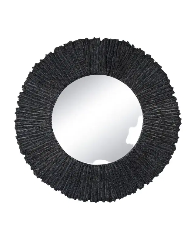 Regina Andrew Slate 36" Round Wall Mirror