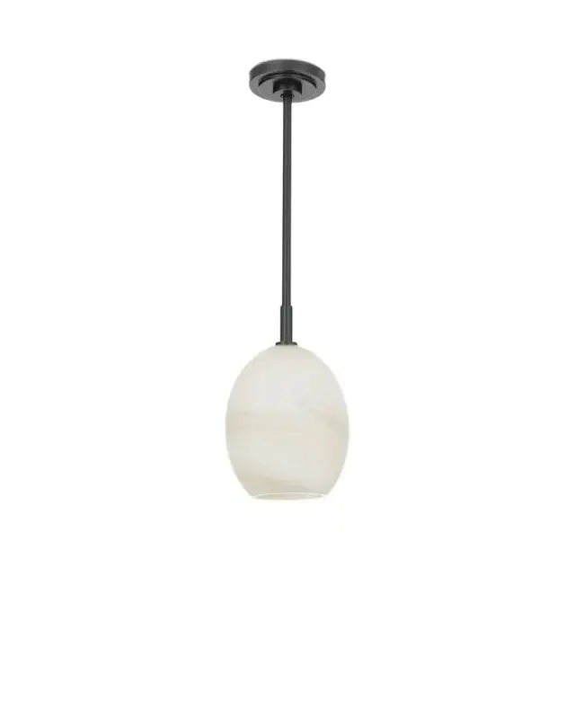 Regina Andrew Artemis 8" Faux Alabaster Pendant