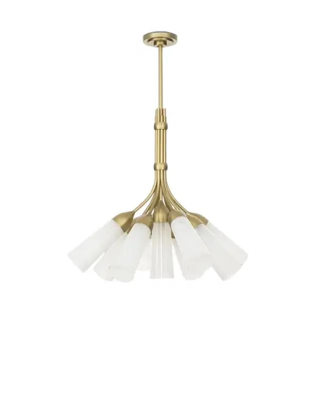 Regina Andrew Mousseaux 9-Light Chandelier, 29" Round