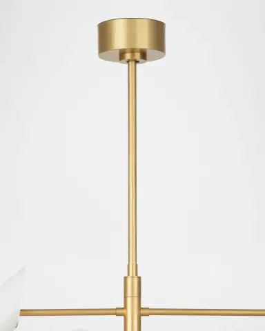 Regina Andrew Vest 28.5" 6-Light Chandelier | Thumbnail 4 Regina Andrew Vest 28.5" 6-Light Chandelier | Thumbnail 4