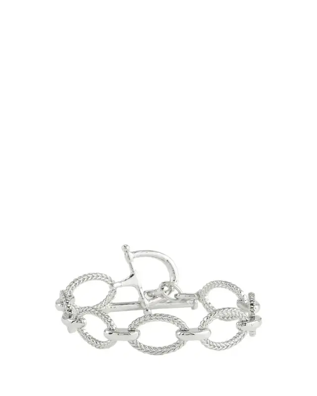 Anabel Aram Jewelry Cheval Chain Bracelet, Silver