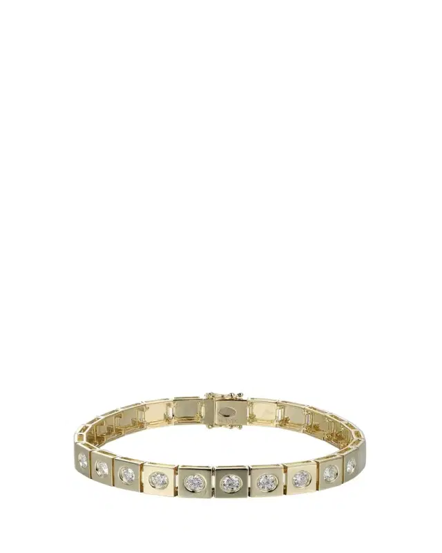 TYPE JEWELRY LEGGO Extra-Large Diamond Tennis Bracelet