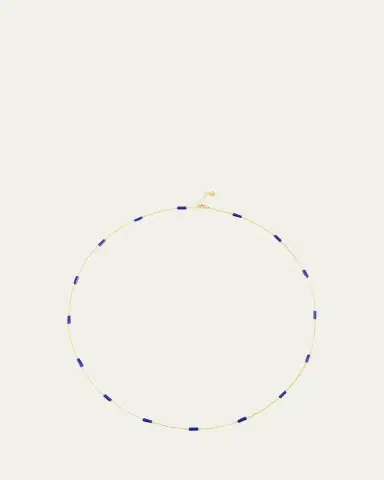 Anabel Aram Jewelry Forza Long Lapis Chain Necklace | Thumbnail 1 Anabel Aram Jewelry Forza Long Lapis Chain Necklace | Thumbnail 1
