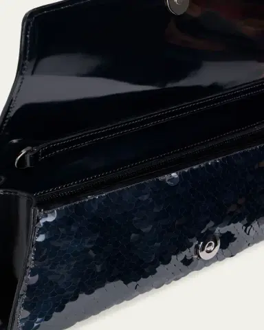 Akris Anouk Sequin Trapezoid Clutch Bag | Thumbnail 2