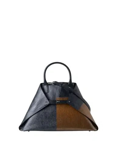 Akris Ai Medium Colorblock Leather Tote Bag | Thumbnail 1