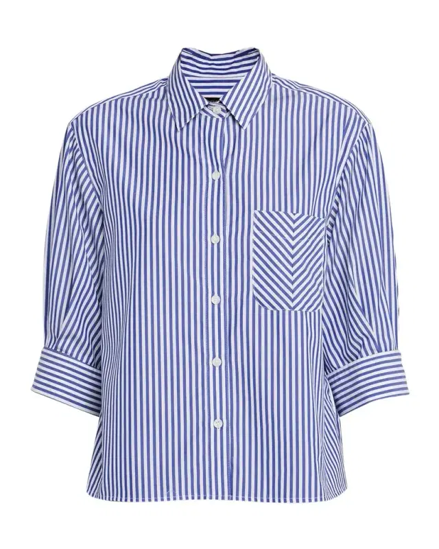 rag & bone Lucia Stripe Poplin Shirt