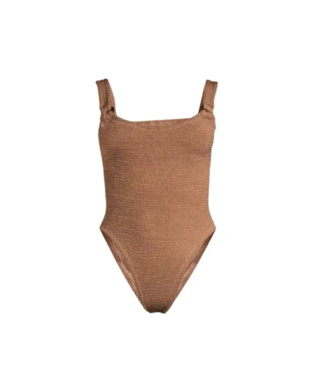 Hunza G Domino One-Piece Swimsuit