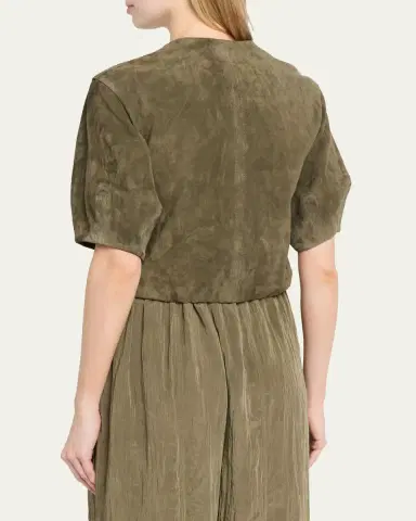 Simkhai Austyn Zip-Front Jacket | Thumbnail 3