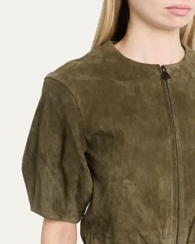 Simkhai Austyn Zip-Front Jacket | Thumbnail 5