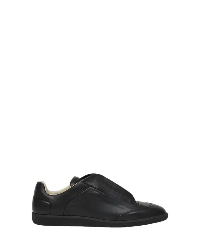 Maison Margiela Men's Future Soft Calfskin Mid-Top Sneakers
