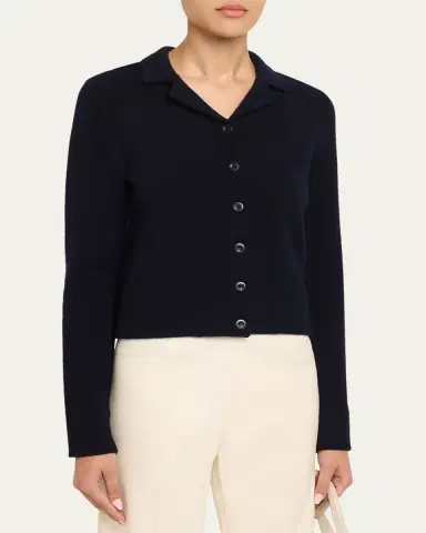 Vince Double-Face Wool Cardigan | Thumbnail 4 Vince Double-Face Wool Cardigan | Thumbnail 4
