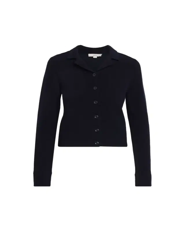 Vince Double-Face Wool Cardigan