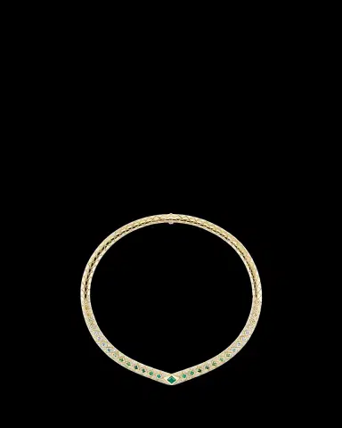 Orly Marcel Bliss Collar Necklace, Green | Thumbnail 2