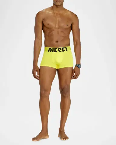 Diesel Men 's Damien Multicolor DPop 3-Pack Boxer Briefs | Thumbnail 2