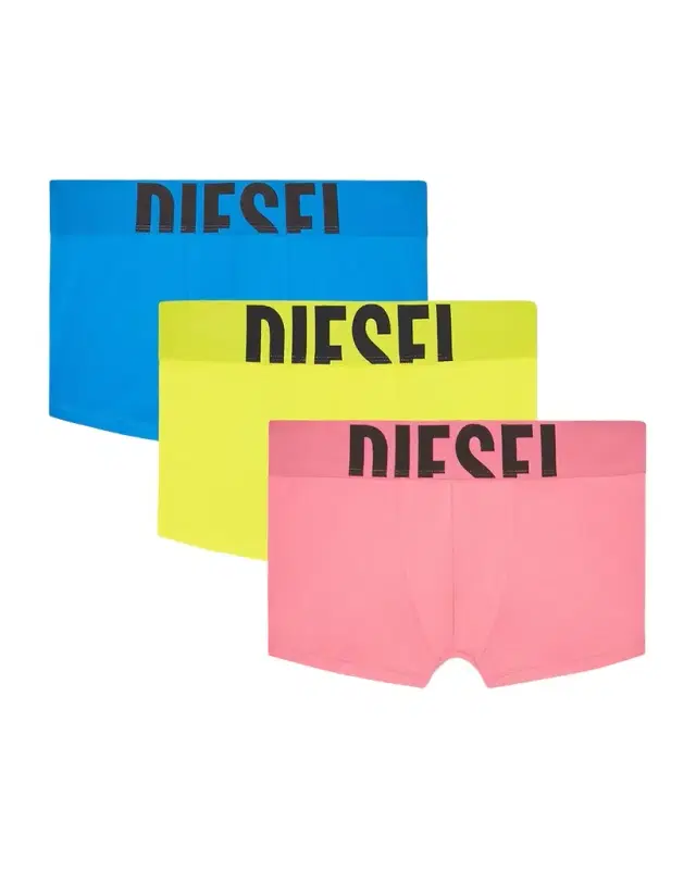 Diesel Men 's Damien Multicolor DPop 3-Pack Boxer Briefs