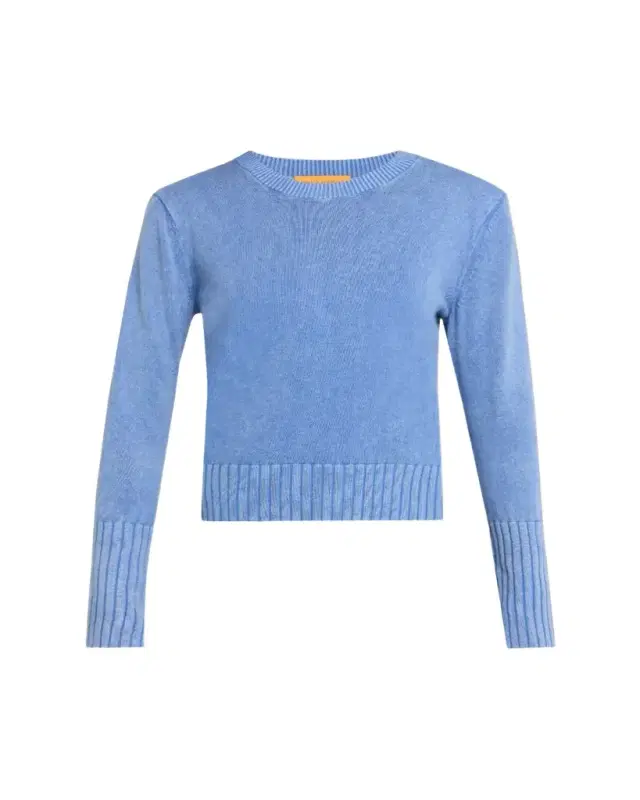 Guest In Residence Sunwash Shrunken Crewneck Sweater