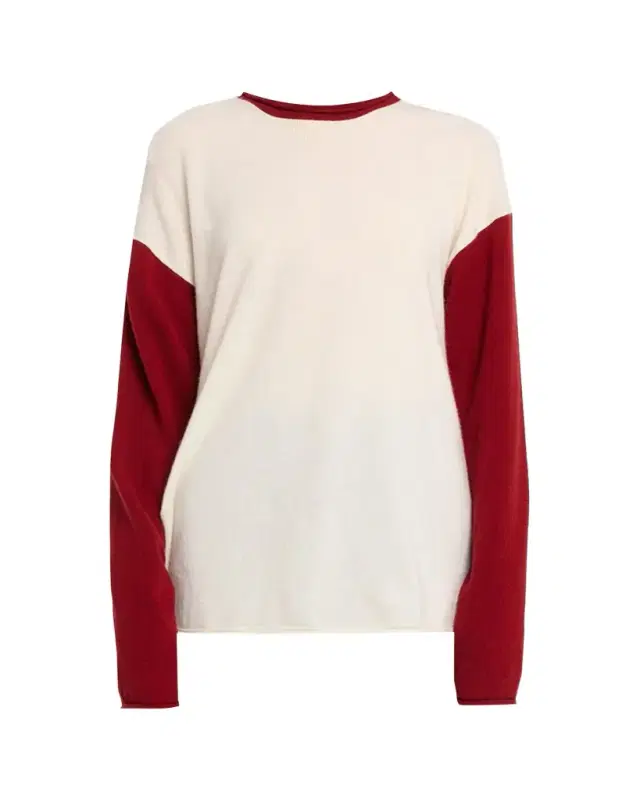 Baseball Oversized Cashmere Sweater Baseball Oversized Cashmere Sweater