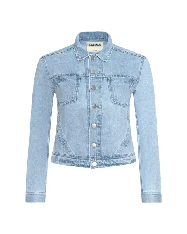 L'AGENCE Ashby Slouch Straight-Leg Jeans