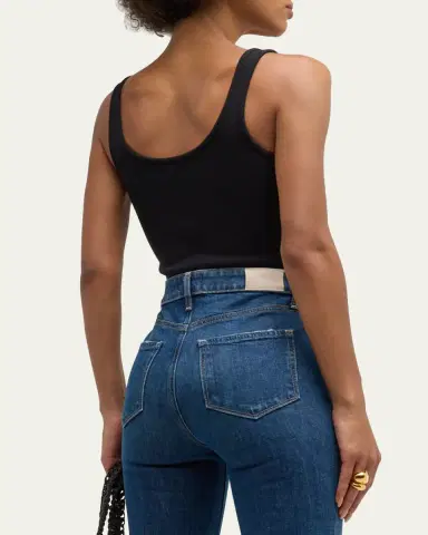 L'Agence Nica Scoop-Neck Tank Bodysuit | Thumbnail 3