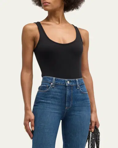 L'Agence Nica Scoop-Neck Tank Bodysuit | Thumbnail 4