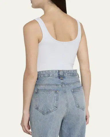 L'Agence Nica Scoop-Neck Tank Bodysuit | Thumbnail 7