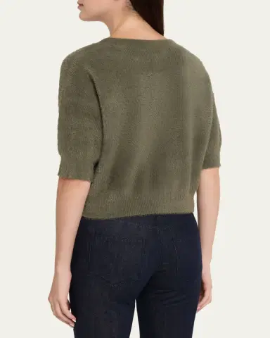 L'Agence Guinevere Cropped Pullover | Thumbnail 7 L'Agence Guinevere Cropped Pullover | Thumbnail 7