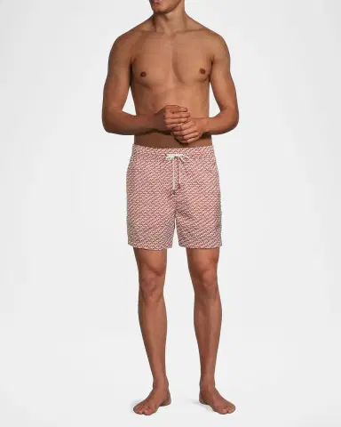 Onia Men's Calder Printed Swim Shorts | Thumbnail 2