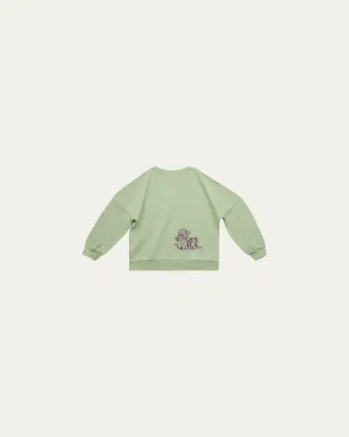 Molo Girl's Marika Sequined Heart Sweatshirt, Size 8-16 | Thumbnail 2