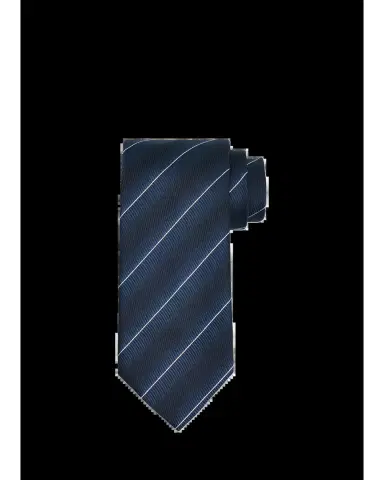 Tom Ford Men's Linen Diagonal Stripe Tie | Thumbnail 2