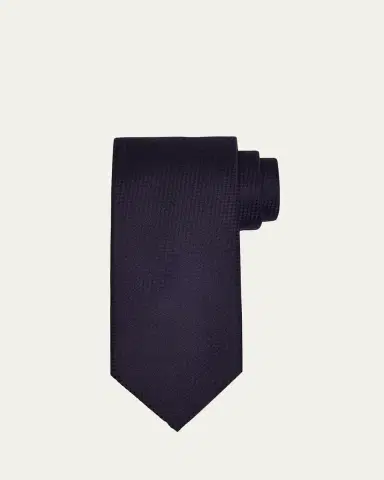 Brioni Men's Jacquard Silk Tie | Thumbnail 2