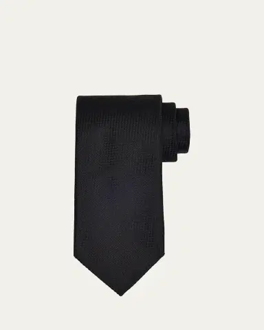 Brioni Men's Jacquard Silk Tie | Thumbnail 3