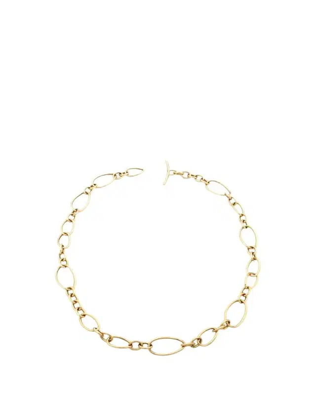 FARAONE MENNELLA by R.F.M.A.S. 18K Yellow Gold Petite Stella Chain Necklace, 17.5"L