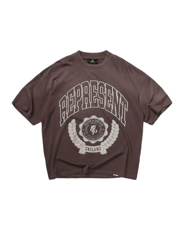 Men's Represent Legacy Crest Cotton T-Shirt