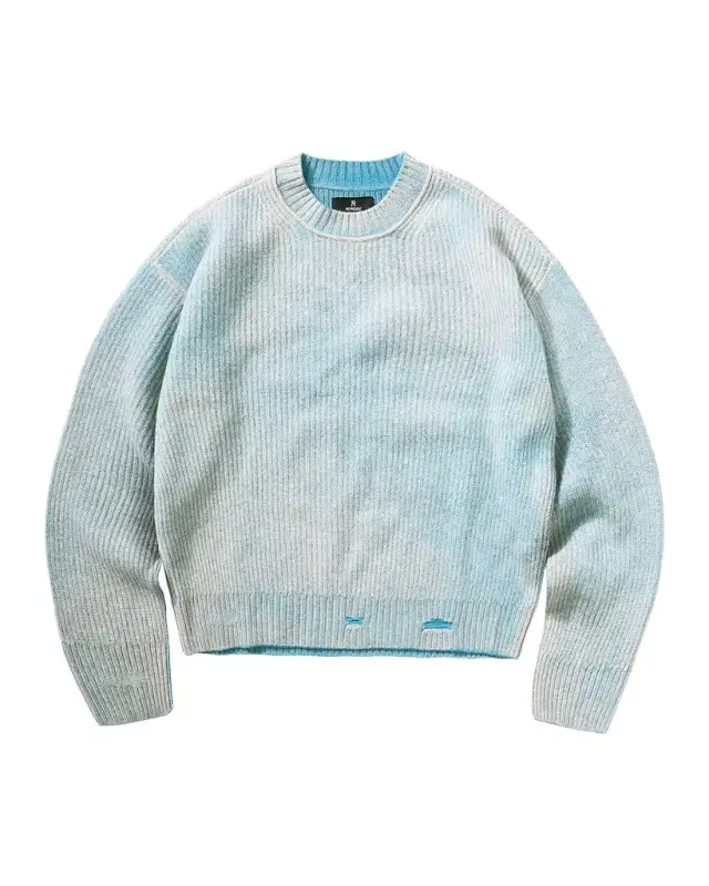 Represent Legacy Fade Out Reversible Knit Crewneck Sweater